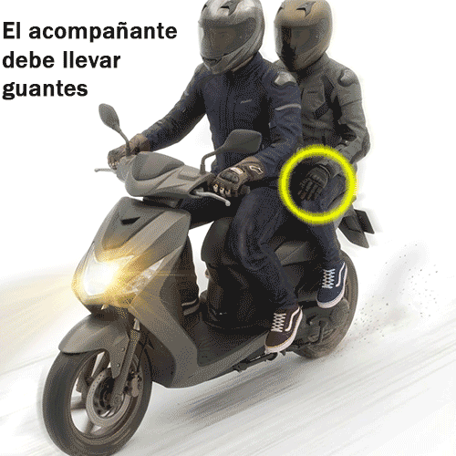 Imagen sobre motoristas y su equipo de protección.